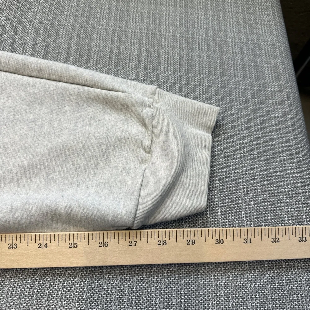True Religion Joggers Mens XL Heather Gray Cotton Sweatpants Logo Drawstring‎